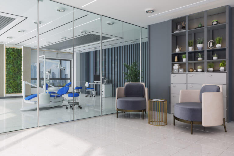 Dental Office With Dentist Chair